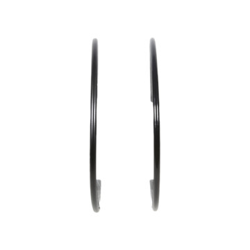 Στέκα μαλλιών Μαύρη 0.5 cm